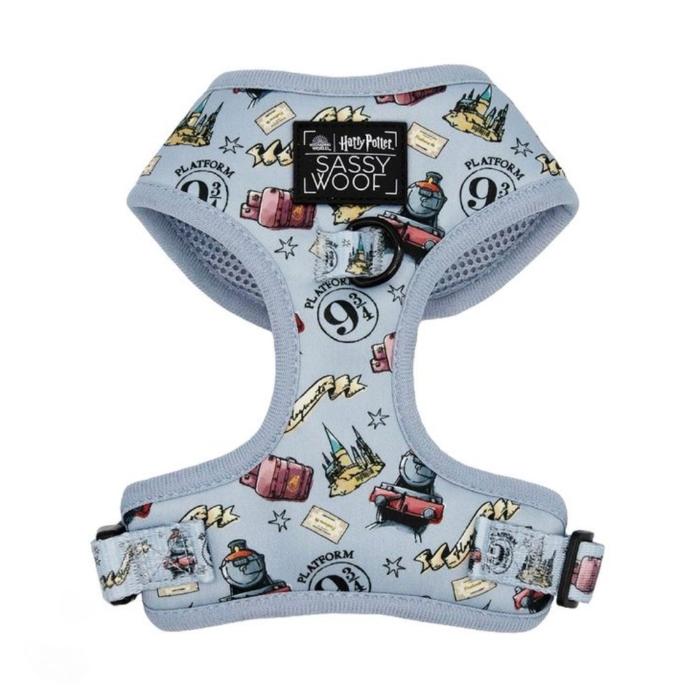 Harry Potter x Sassy Woof Platform 9 3/4 Dog Harness - RARE